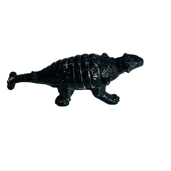 Lot of 6 Mini Plastic Toy Dino Dinosaur Figurines Ankylosaurus Pteranodon... - Picture 2 of 11